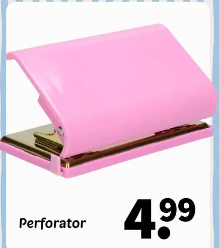 Promotie: Perforator