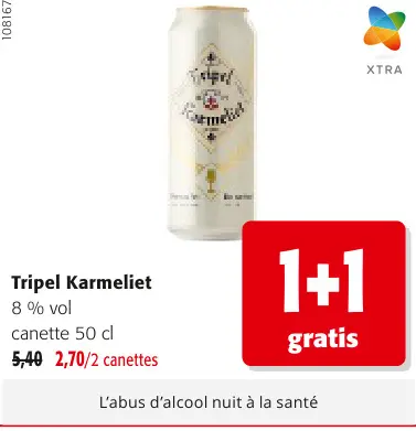 Offre: Tripel Karmeliet