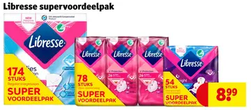 Aanbieding: Libresse supervoordeelpak