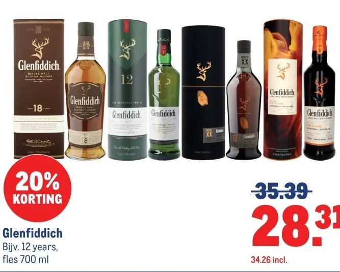 Aanbieding: Glenfiddich