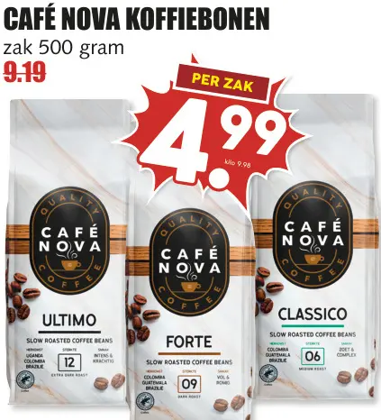 Aanbieding: Koffiebonen