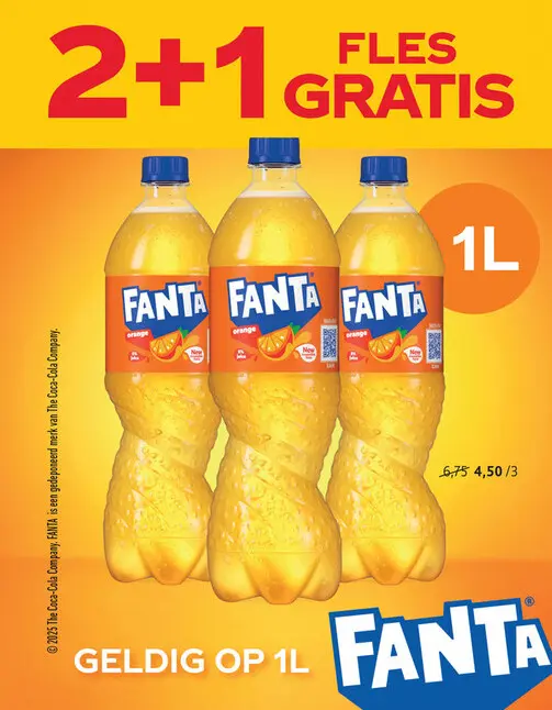 Aanbieding: Fanta Orange