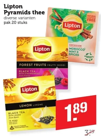 Aanbieding: Pyramids thee