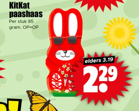 Aanbieding: KitKat paashaas