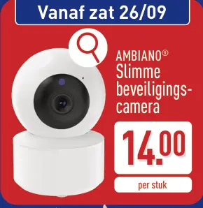 Promotie: Slimme beveiligingscamera