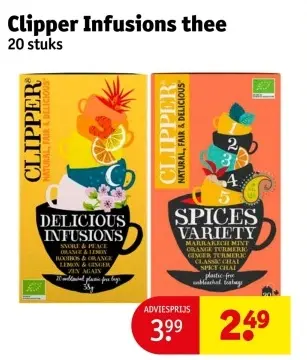 Aanbieding: Clipper Infusions thee