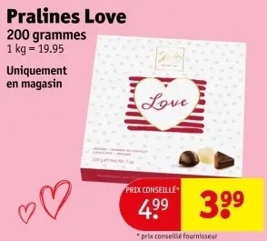 Offre: Pralines Love