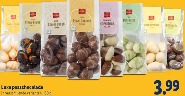 Aanbieding: Luxe paaschocolade