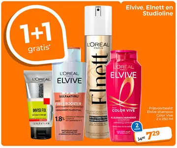 Aanbieding: Elvive, Elnett en Studioline