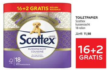 Aanbieding: Toiletpapier kussenzacht