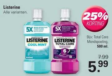 Aanbieding: Listerine