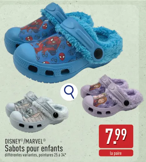 Offre: Sabots pour enfants