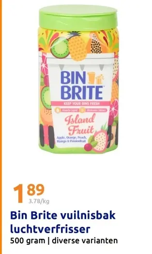 Promotie: vuilnisbak luchtverfrisser