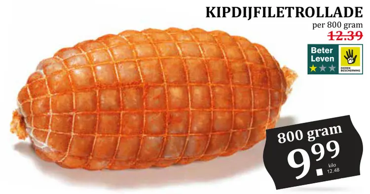 Aanbieding: Kipdijfiletrollade
