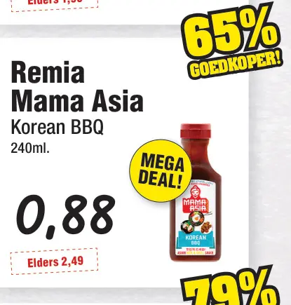 Aanbieding: Mama Asia Korean BBQ
