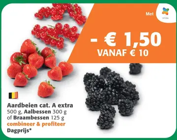 Aanbieding: Aardbeien, Aalbessen of Braambessen