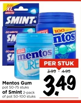 Aanbieding: Mentos Gum