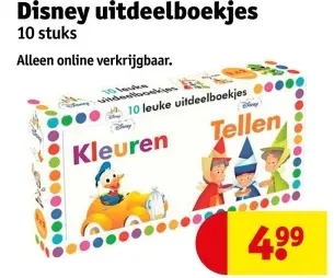 Aanbieding: Disney uitdeelboekjes