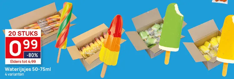 Aanbieding: Waterijsjes