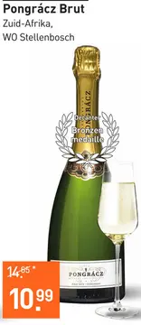Aanbieding: Pongrácz Brut 75CL Mousserend
