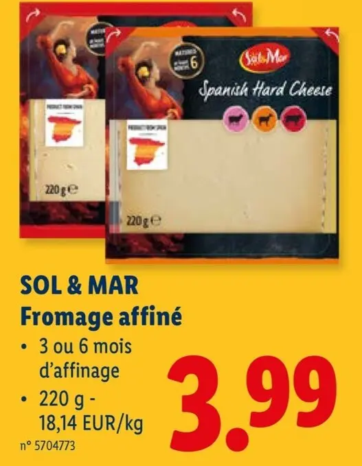 Offre: Fromage affiné