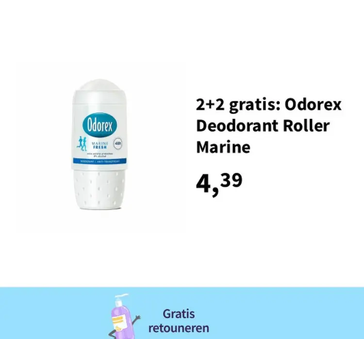 Aanbieding: Deodorant Roller Marine