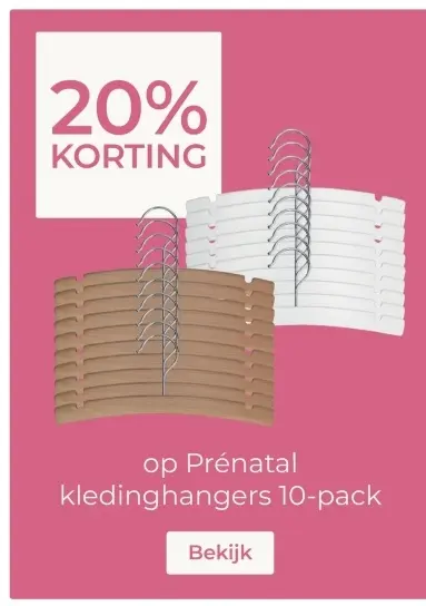 Aanbieding: Kledinghangers 10-pack