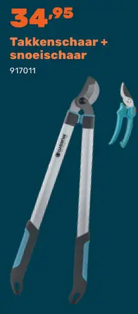 Aanbieding: Takkenschaar + snoeischaar