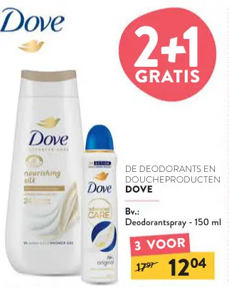 Promotie: Deodorantspray
