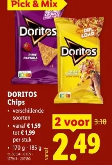 Promotie: Chips