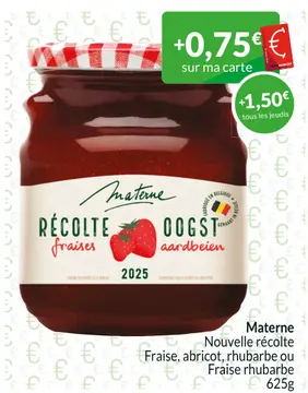 Offre: Materne Nouvelle récolte