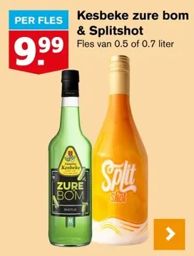 Aanbieding: Kesbeke zure bom & Splitshot