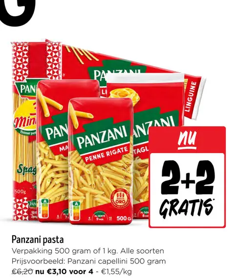 Aanbieding: Panzani pasta
