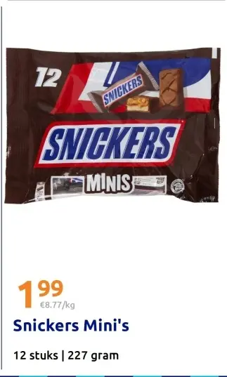 Promotie: Twix Mini's