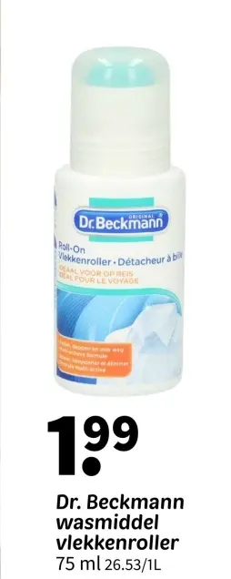 Promotie: wasmiddel vlekkenroller