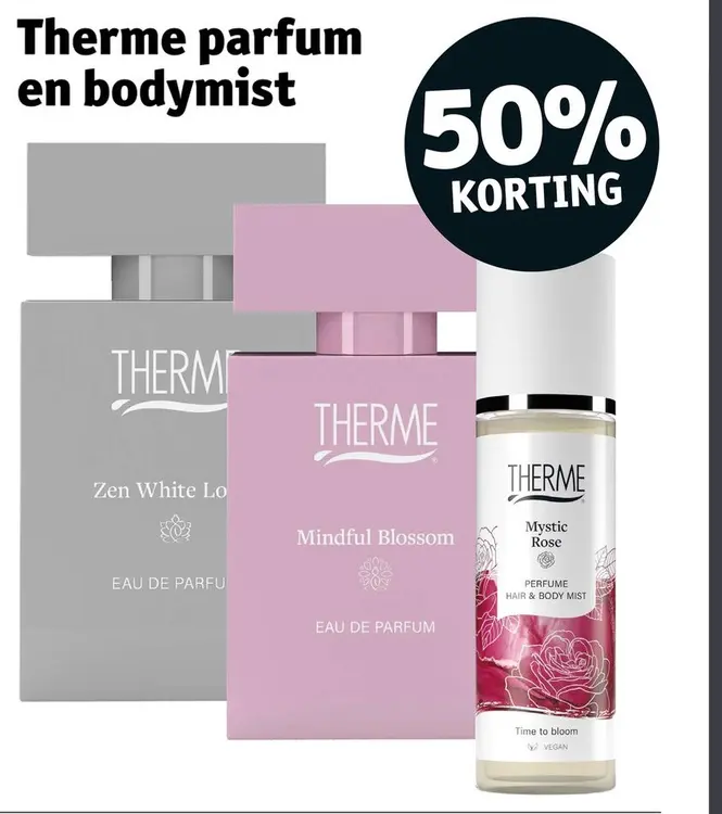 Aanbieding: Therme parfum en bodymist