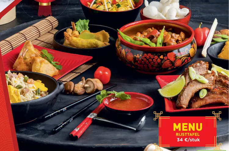 Promotie: Rijsttafel