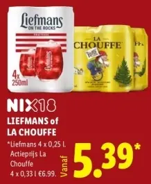 Aanbieding: Liefmans of La Chouffe