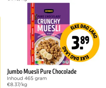 Aanbieding: Jumbo Muesli Pure Chocolade