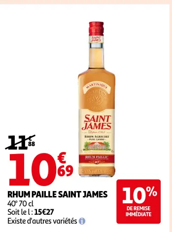 Promotie: Rhum Paille