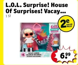 Aanbieding: L.O.L. Surprise! House Of Surprises! Vacay Lo