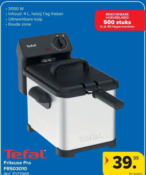 Promotie: Friteuse Pro