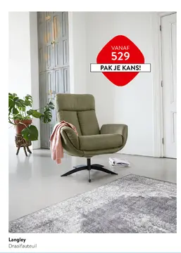 Aanbieding: Langley Draaifauteuil