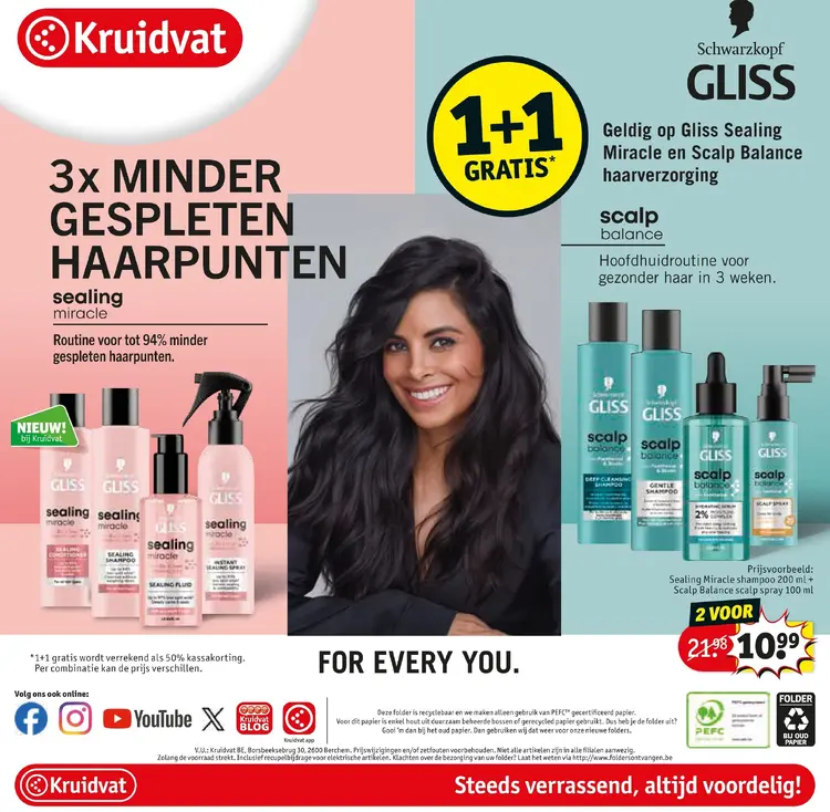 Promotie: Gliss Haarverzorging