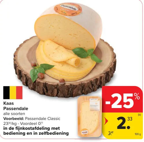 Promotie: Kaas Passendale
