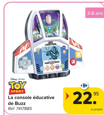 Offre: La console éducative de Buzz