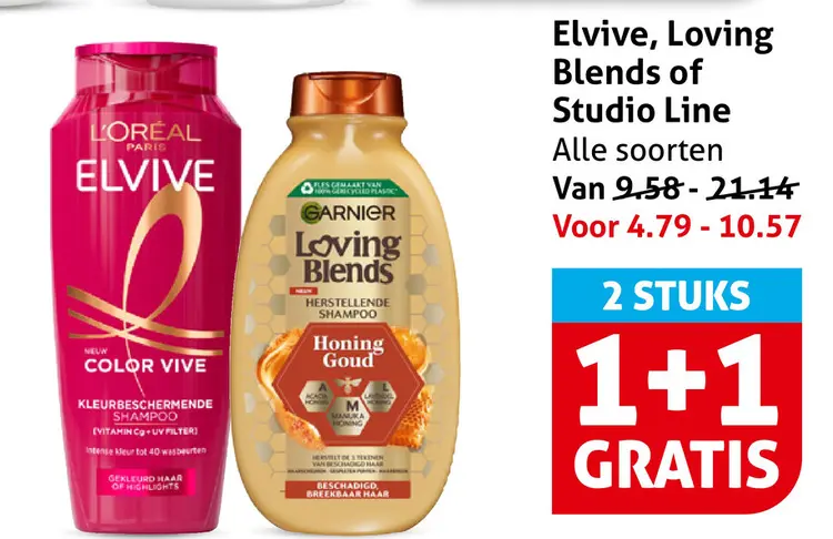 Aanbieding: Elvive, Loving Blends of Studio Line