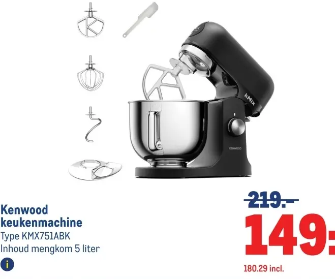 Aanbieding: keukenmachine
