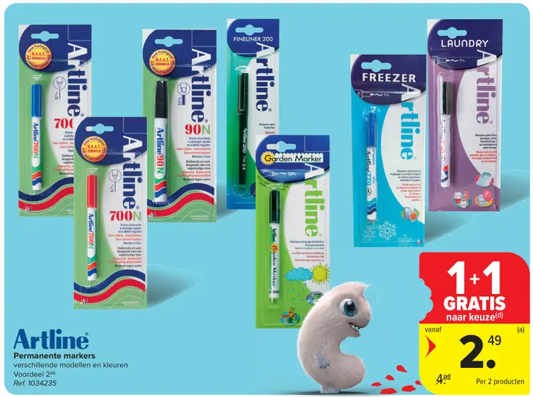 Promotie: Permanente markers