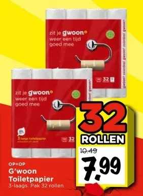 Aanbieding: Toiletpapier